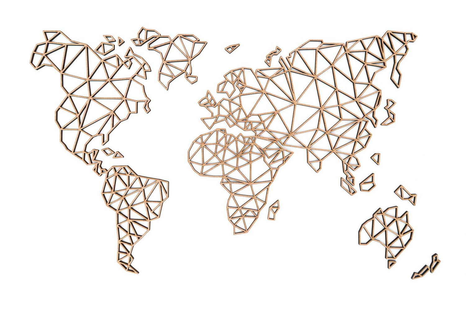 Geometrische Wereldkaart